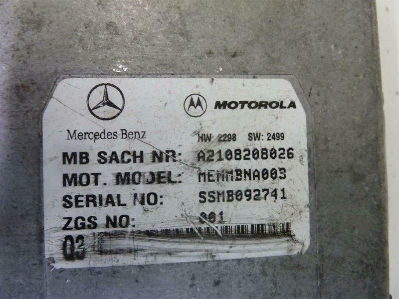 Communication Control Module Mercedes-Benz S-Class 2000 2001 210 820 80 26