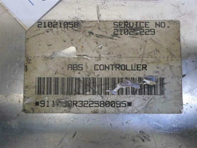 ABS Control Module Saturn S Series 1993 21021229