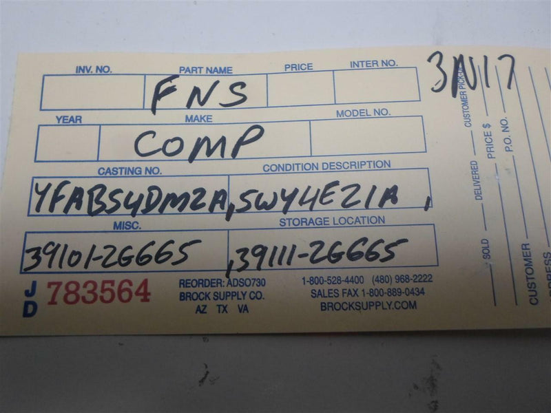 OEM Engine Computer Hyundai Sonata 2011 39111-2G665 PCM ECM ECU