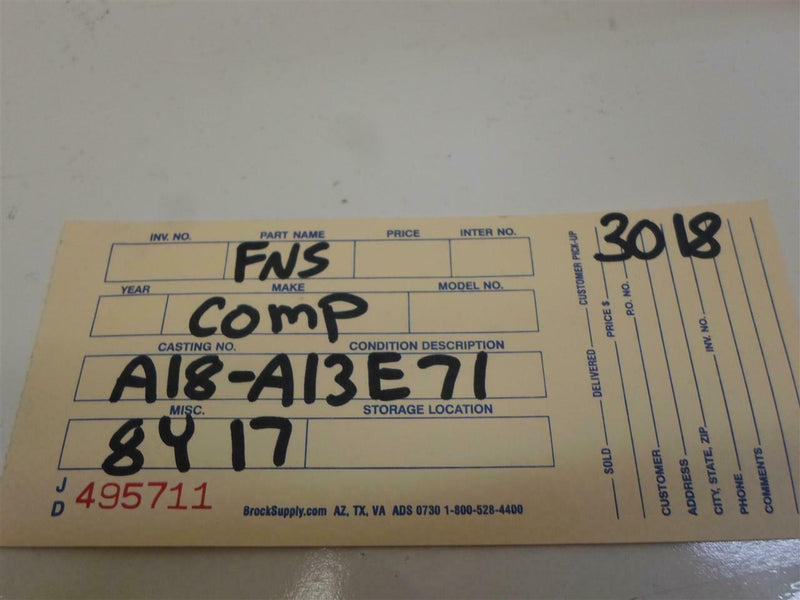 OEM Engine Computer Nissan Maxima 1989 A18-A13 E71 AT PCM ECM ECU