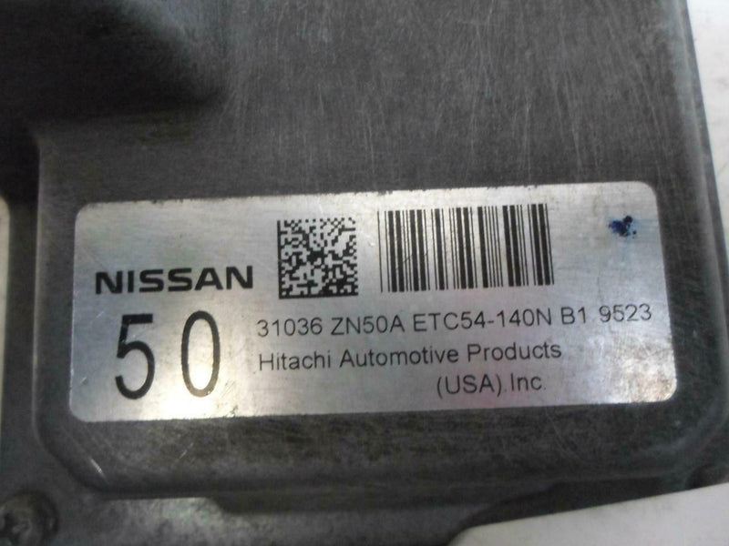 Transmission Control Module TCM TCU Nissan Altima 2009 31036 Zn50A 2.5L