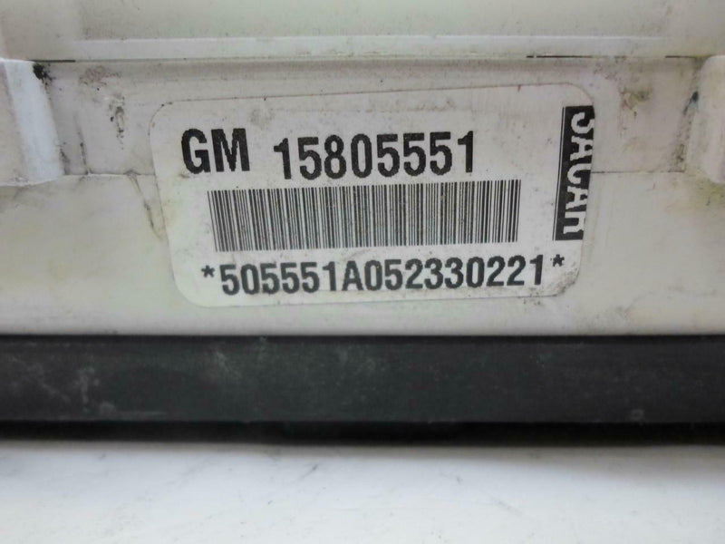 OEM Speedometer Instrument Cluster Chevrolet Cobalt 2006 15805551 2.2L
