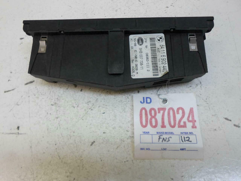 OEM Climate Control BMW 320I 2001 2002 2003 2004 2005 64116902440