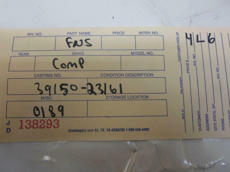 OEM Engine Computer Hyundai Elantra 2009 2010 2011 2012 39150-23161 2.0L AT ECM