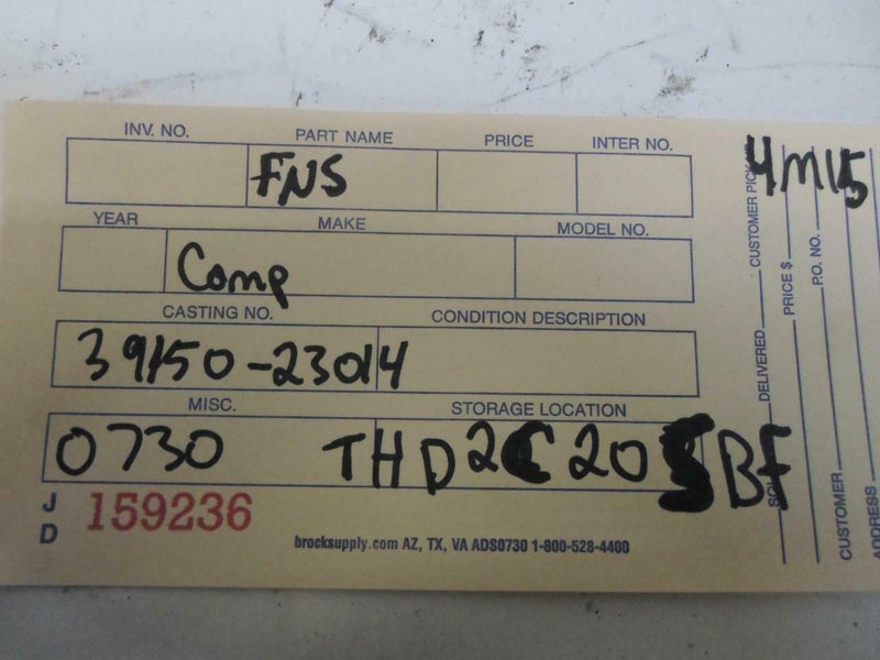 OEM Engine Computer Hyundai Elantra 2007 2008 2009 2010 39150-23014 ECM PCM ECU