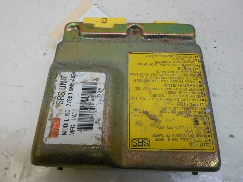 Airbag Control Module Honda Accord 1992 1993 77960-Sm5-A82