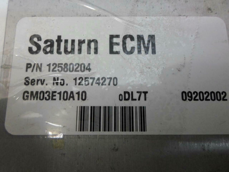 OEM Engine Computer Programmed Plug & Play Saturn Ion 2003 12574270 PCM ECM ECU