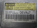 Airbag Control Module Cadillac Deville 2000 09389340