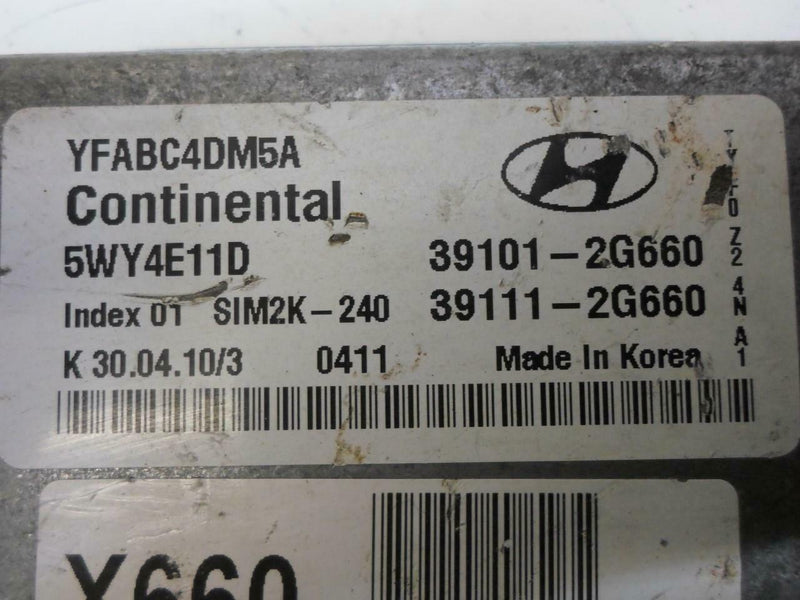 OEM Engine Computer Hyundai Sonata 2011 39111-2G660 39101-2G660 AT ECM PCM ECU