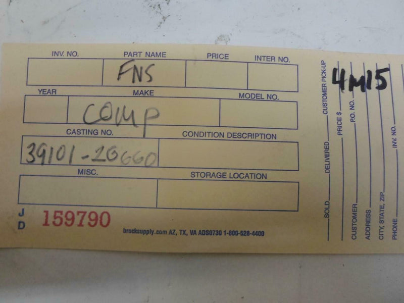 OEM Engine Computer Hyundai Sonata 2011 39111-2G660 39101-2G660 AT ECM PCM ECU