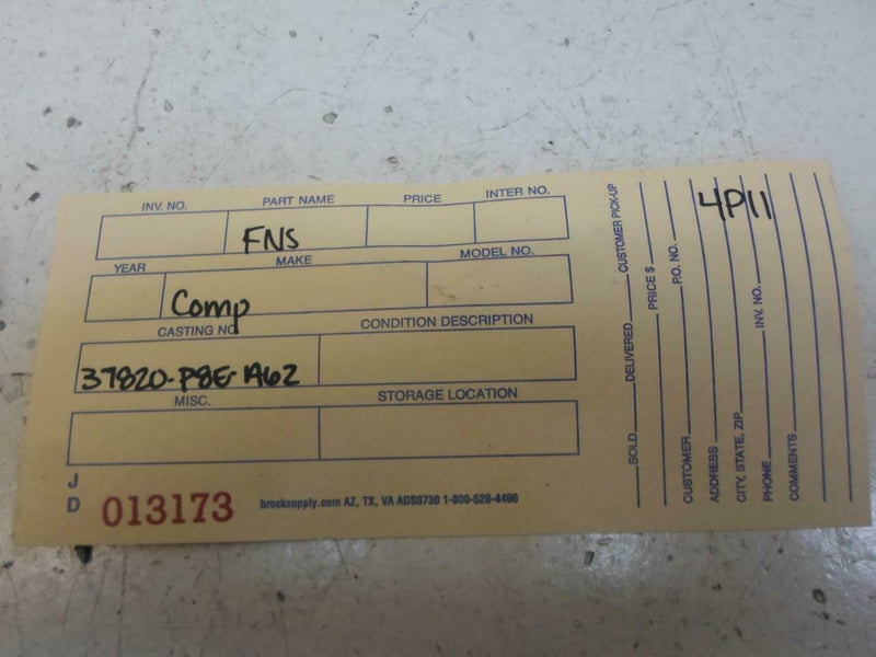 OEM Engine Computer Acura Tl 2002 37820-P8E-A62 3.2L ECM PCM ECU