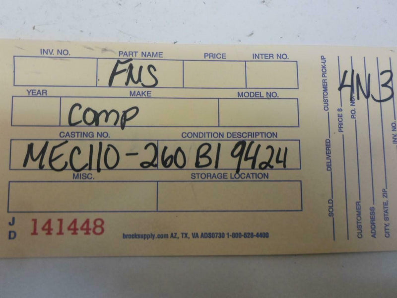 OEM Engine Computer Programmed Plug & Play Nissan Altima 2009 Mec110-260 B1 2.5L ECM