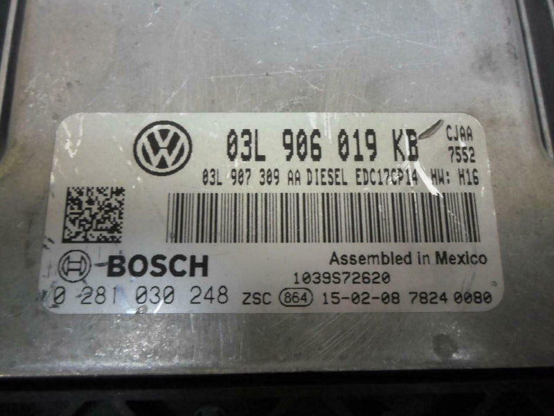 OEM Engine Computer Volkswagen Beetle 2013 2014 03L906019Kb ECM ECU PCM