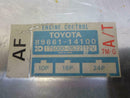 OEM Engine Computer Toyota Supra 1986 1987 89661-14100 ECM ECU PCM