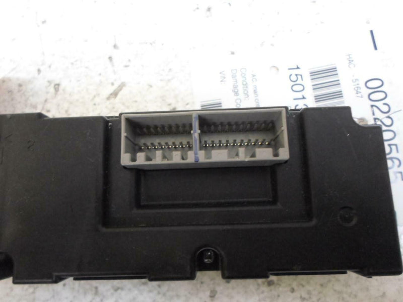 OEM Climate Control Nissan Altima 2005 2006 27500 Zb010