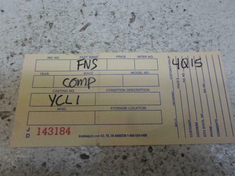 OEM Engine Computer Programmed Ford Crown Victoria 1996 F6Af-12A650-Db Ycl1 PCM