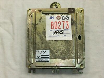 OEM Engine Computer Nissan Maxima 1987 A18-662 E20 Manual Transmission ECM