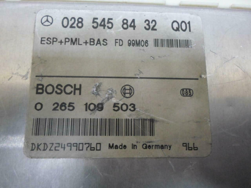 ABS Control Module Mercedes-Benz S-Class 2000 2001 2002 0285458432