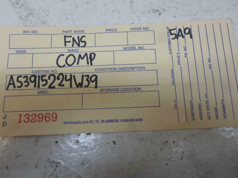 Airbag Control Module Chevrolet Cobalt 2007 25783915