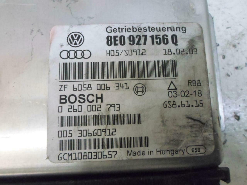 Transmission Control Module TCM TCU Audi A4 2002 2003 2004 2005 2006 8E0927156Q