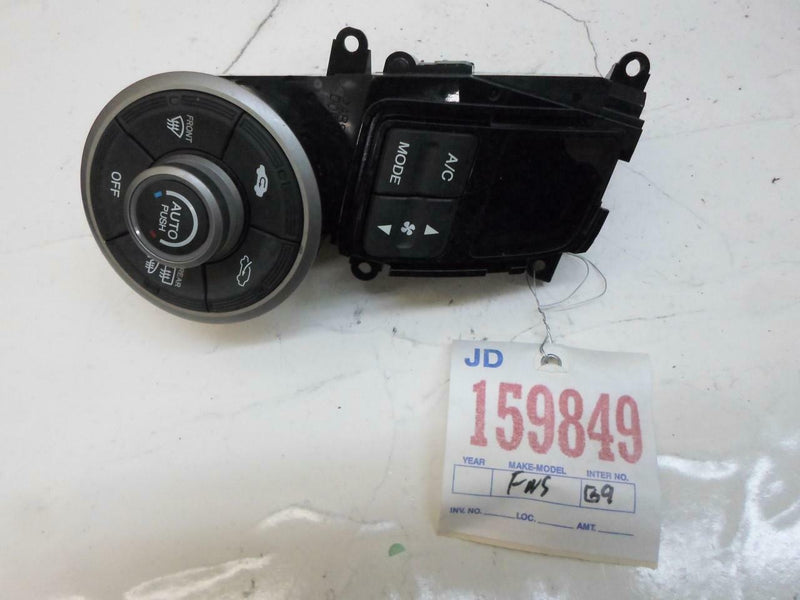 OEM Climate Control Honda Insight 2010 2011 D09Us