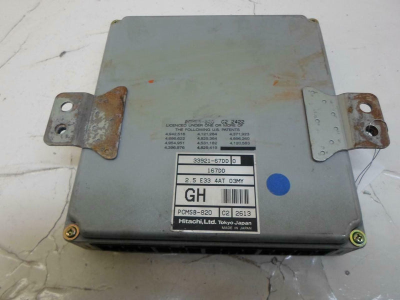 OEM Engine Computer Chevrolet Tracker 2003 33921-67Dd0 ECM PCM ECU