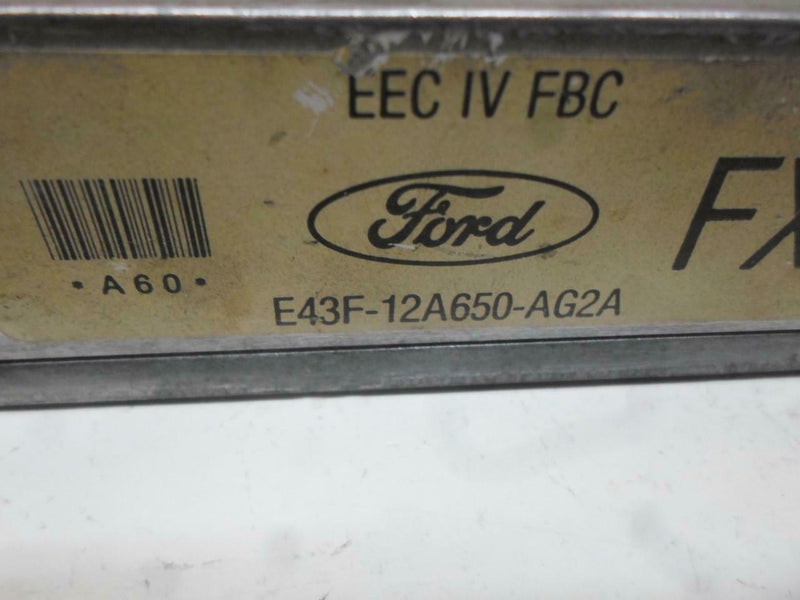 OEM Engine Computer Ford Tempo 1984 E43F-12A650-Ag2A PCM ECM ECU