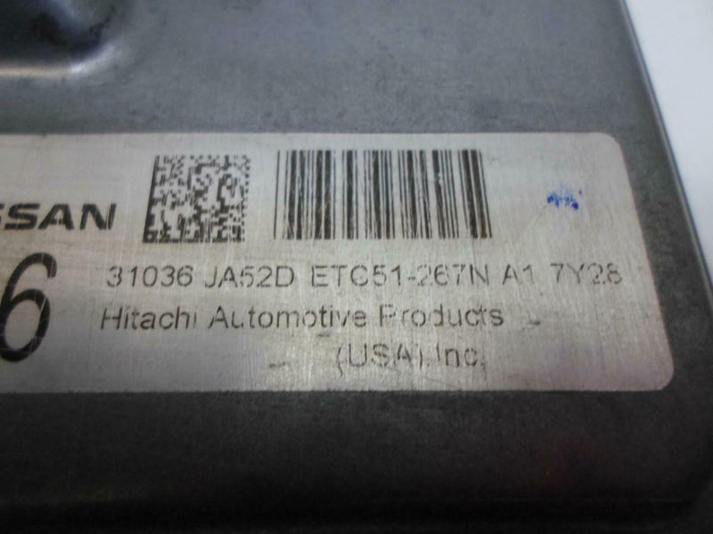 Transmission Control Module TCM TCU Nissan Altima 2007 2008 31036 Ja52D 3.5L