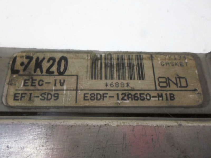 OEM Engine Computer Ford Taurus 1987 1988 E8Df-12A650-M1B 8Nd 3.0L PCM ECM ECU