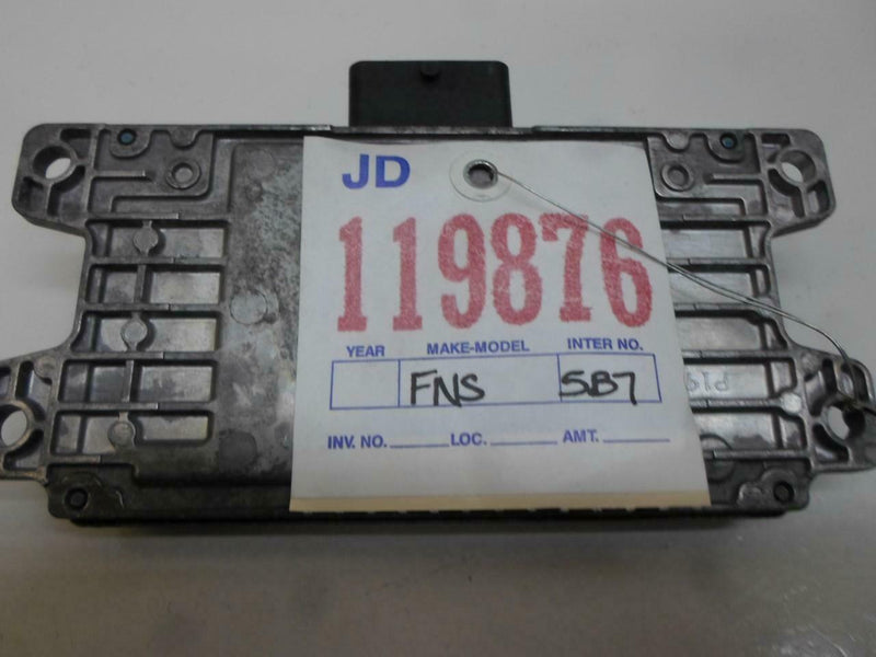 Transmission Control Module TCM TCU Nissan Sentra 2010 31036 Zt52B