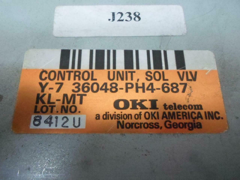 OEM Engine Computer Honda Accord 1988 36048-Ph4-687 MT ECM PCM ECU