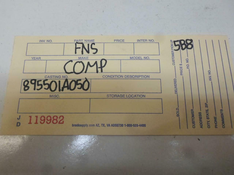 Emission Control Module Toyota Corolla 1988 1989 89550-1A050
