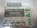 OEM Engine Computer Toyota Camry 1989 89661-32451 AT ECM PCM ECU